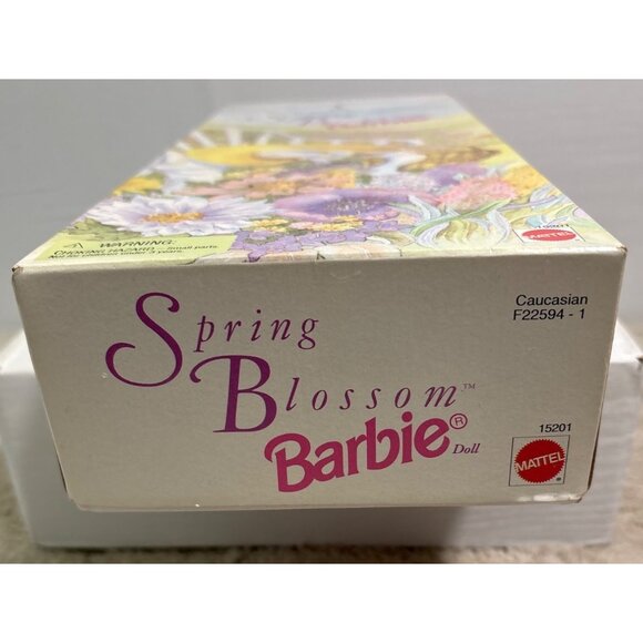Spring Blossom Barbie Doll Special Edition Avon Exclusive 1995 Mattel - Picture 11 of 15